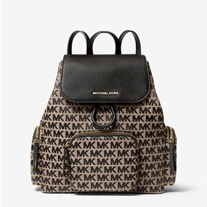 Michael Kors Signature Monogram Backpack